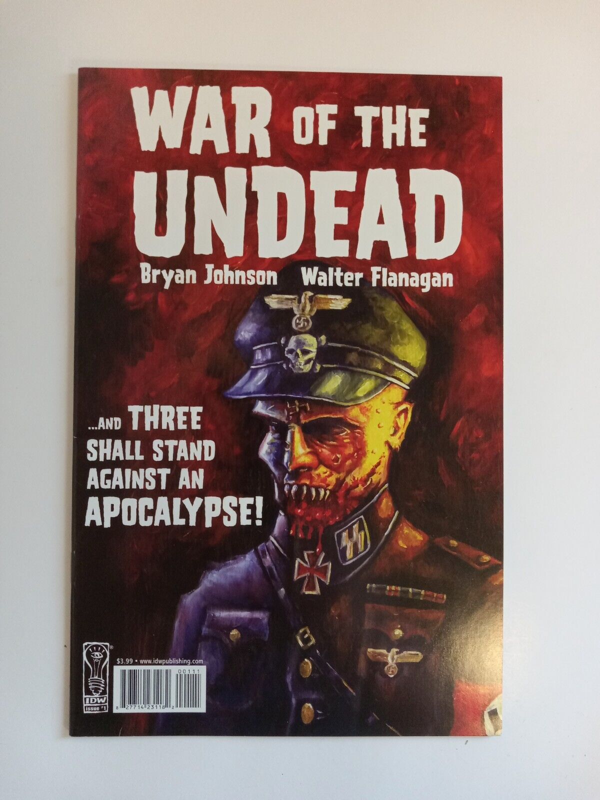 War of the Undead #1 VF; IDW | Bryan Johnson/Flanagan - Fast shipping