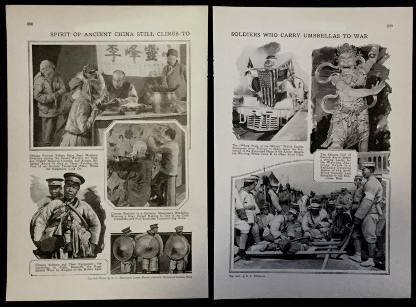 Chinese Civil War 1927 pictorial article \