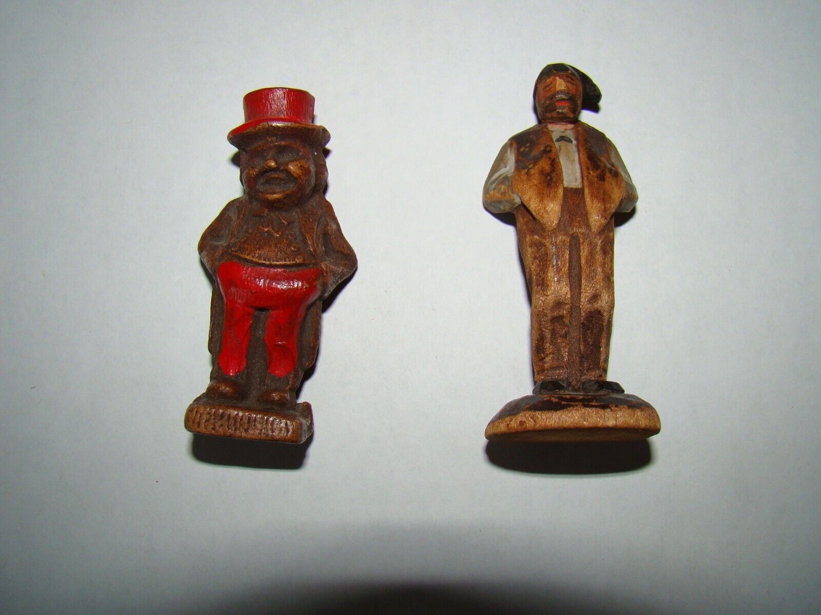 Wooden Figures - Antique Carved