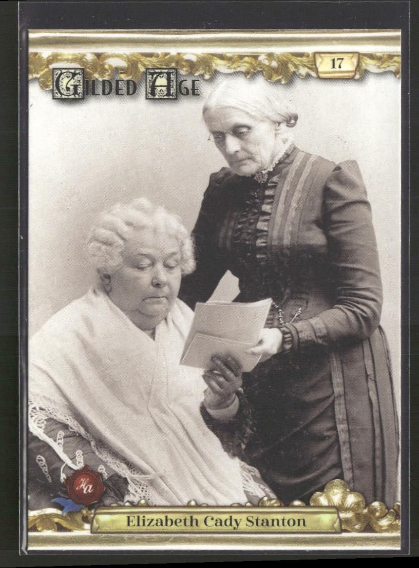 2023 Historic Autographs Gilded Age #17 Elizabeth Cady Stanton