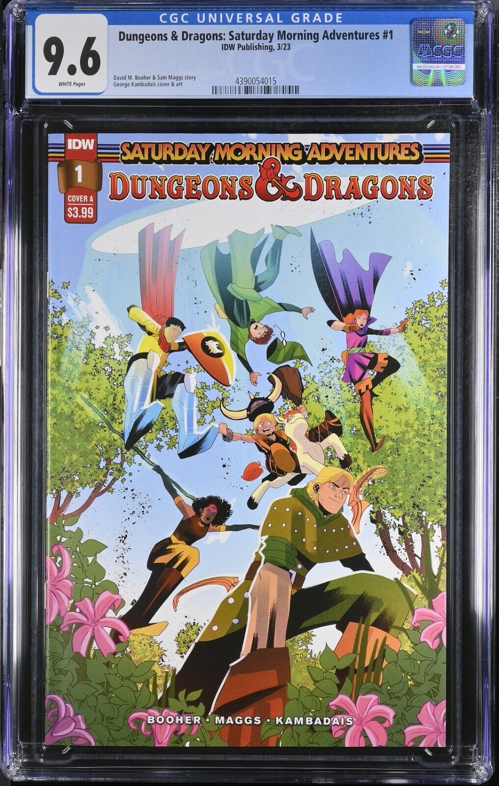 Dungeons & Dragons: Saturday Morning Adventures #1 CGC 9.6 (IDW 2023) Cover A