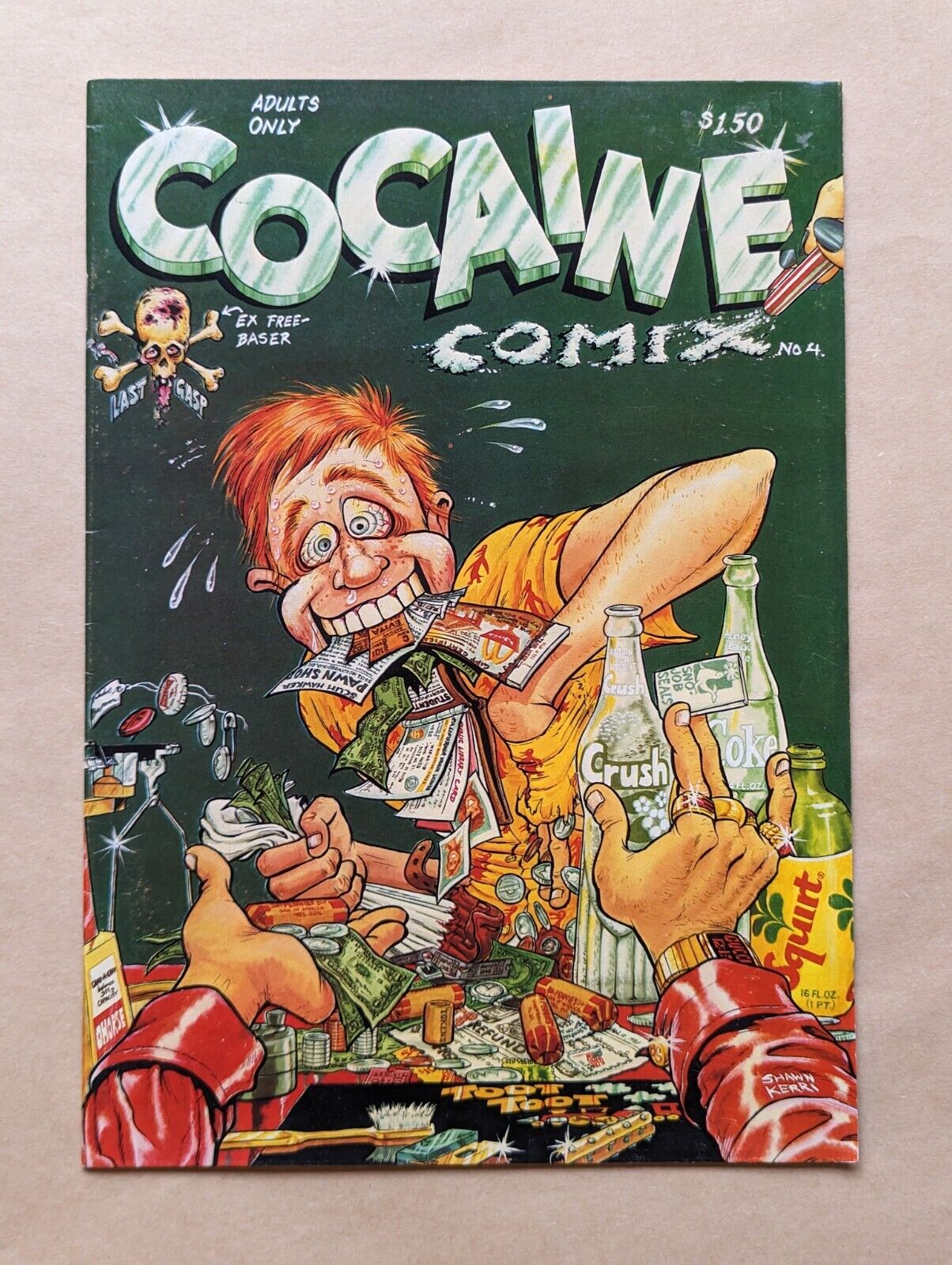 Cocaine Comix #4, 1982, 1st Printing