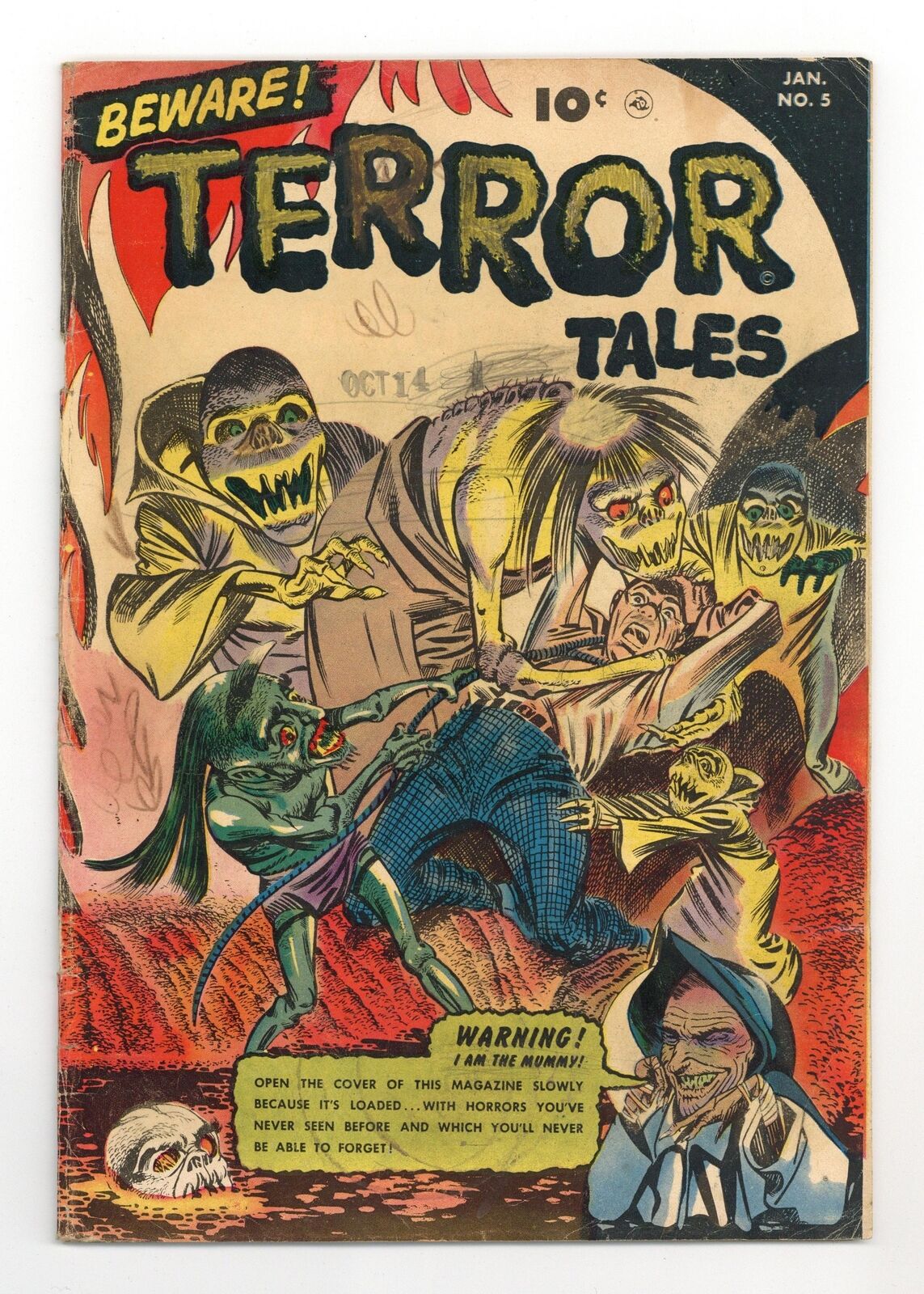 Beware Terror Tales #5 GD+ 2.5 1953