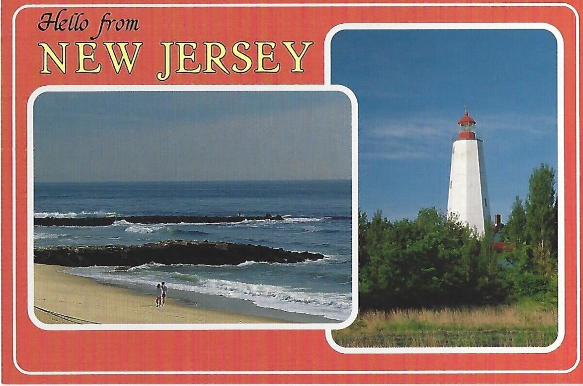 New Jersey - Greetings Postcard