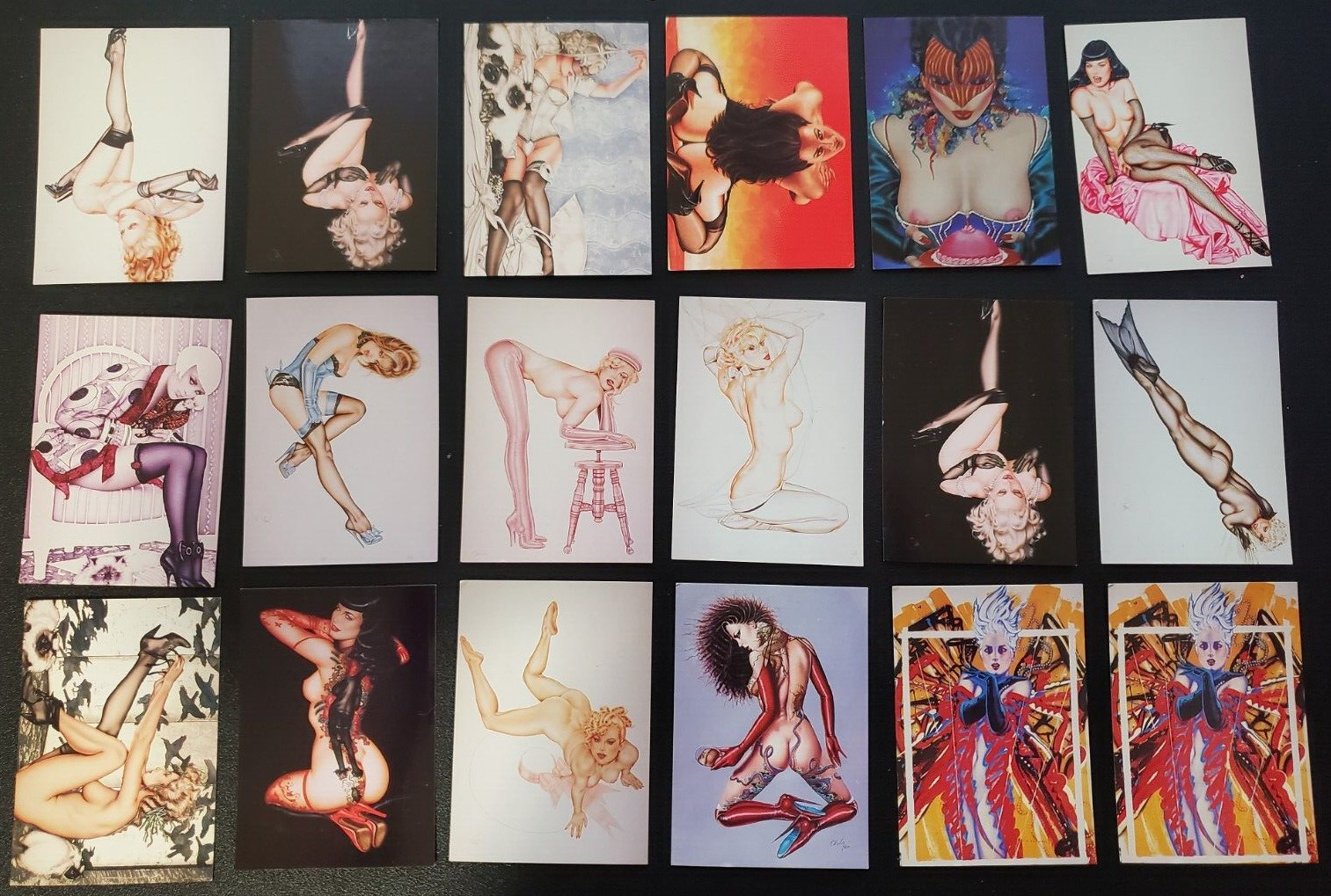 Olivia DeBerardinis Collector Cards 1992 Mixed Lot of 18 Pcs
