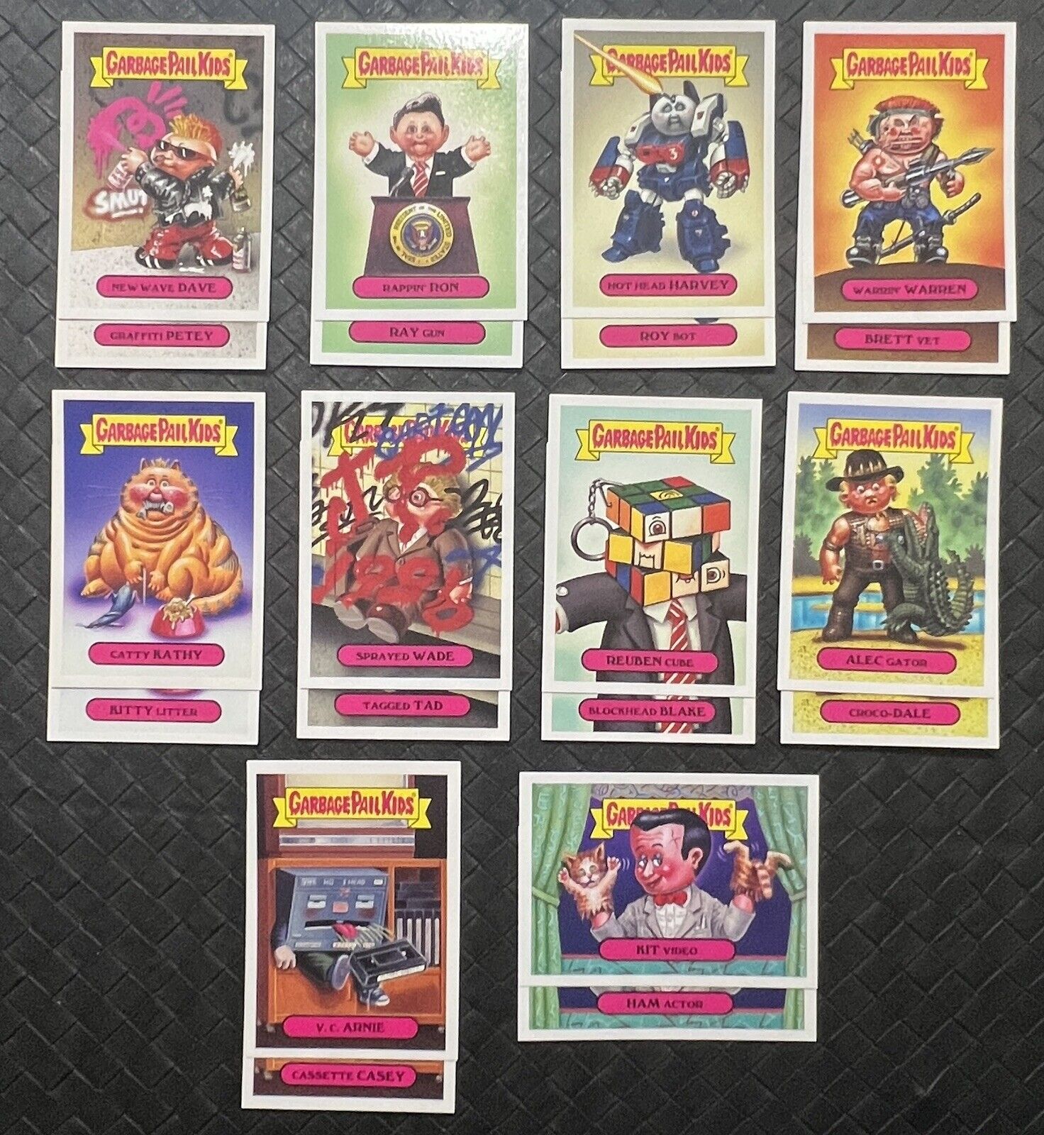 2018 Topps Garbage Pail Kids CLASSIC 80\'s Complete 20-Card Set We Hate the 80s