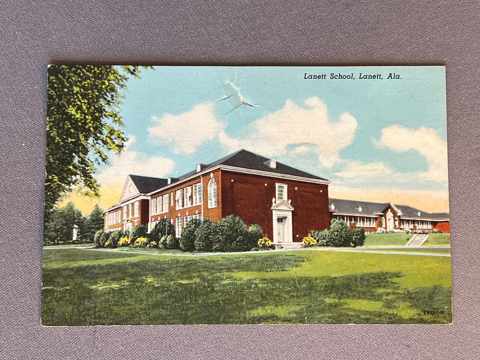 Alabama, AL, Lanett Negro Vocational School For Blacks, ca 1940