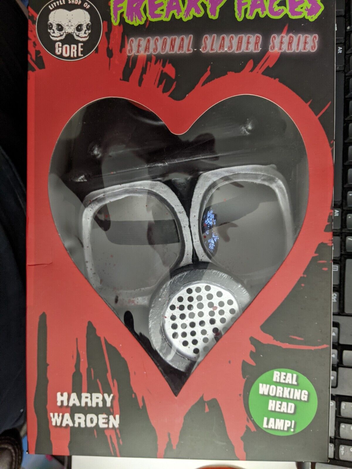 RARE HORROR 1981 My Bloody Valentine Harry Warden Mask