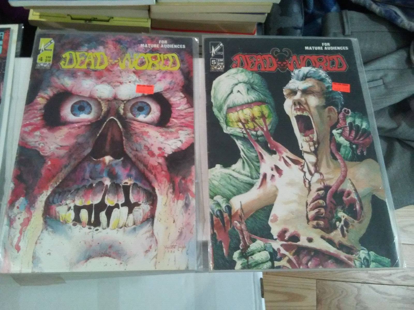 Lot of (2) comics Deadworld (1987) #4 and #5