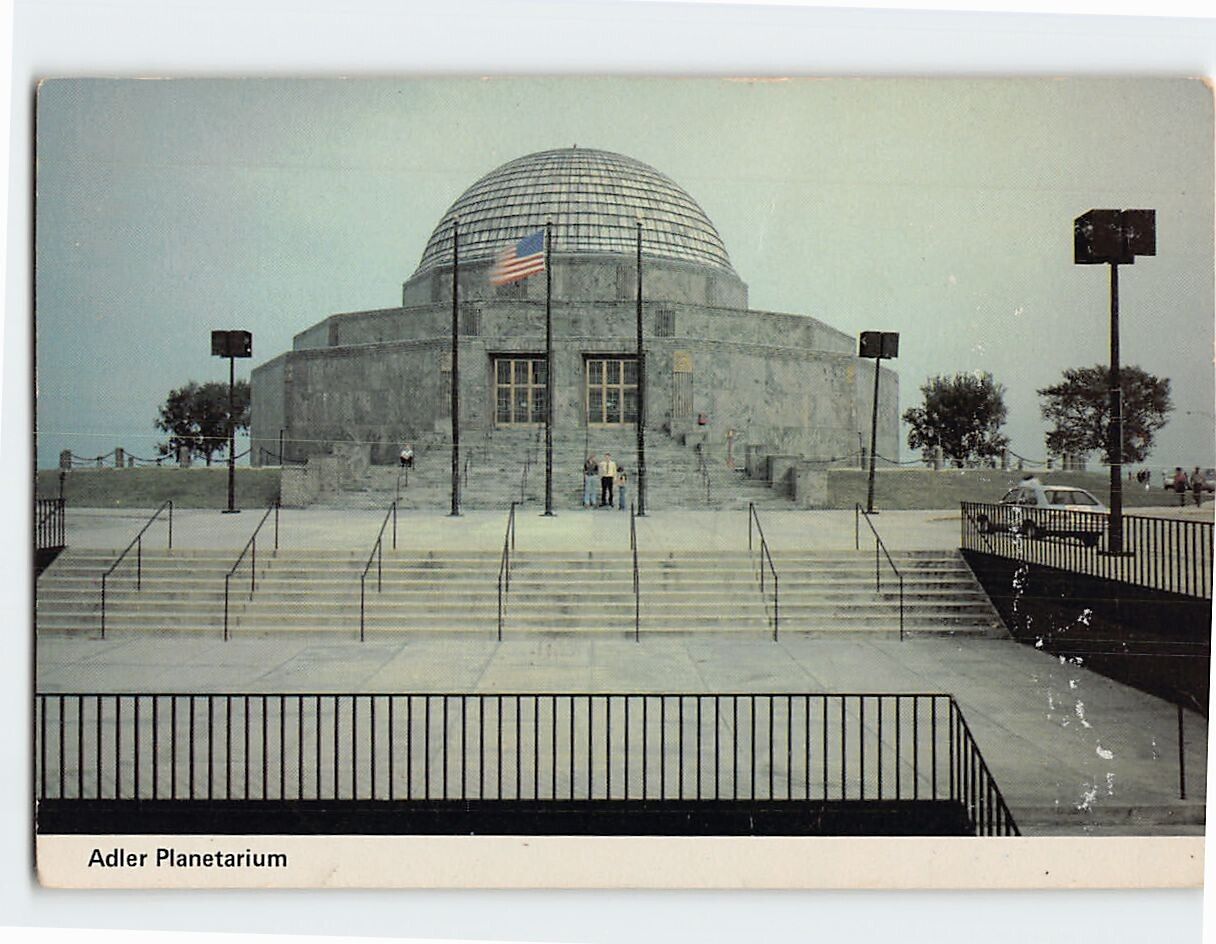 Postcard Adler Planetarium Chicago Illinois USA