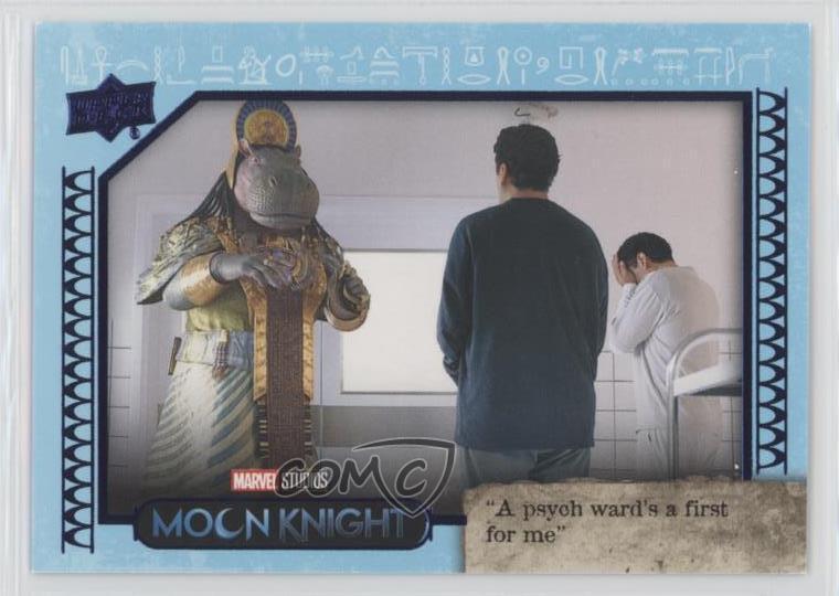 2023 Upper Deck Moon Knight Sky Blue 171/199 A Psych Ward\'s First For Me #48 tr0