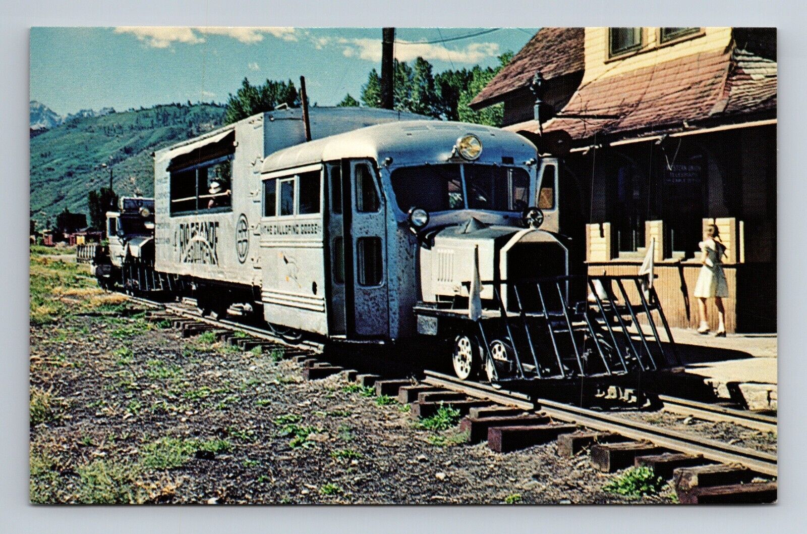 The Galloping Goose Number 4 Rio Grande Southern Railway Postcard
