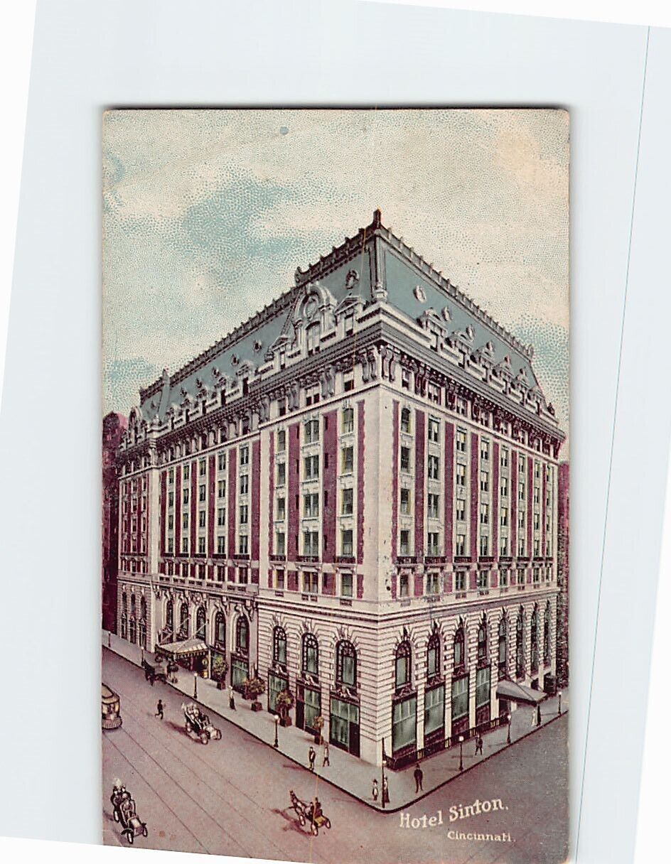 Postcard Hotel Sinton Cincinnati Ohio USA