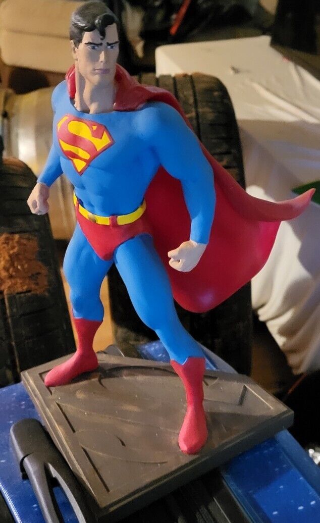 Superman Limited Edition # 3704 of 6100 Statue Sculpted By Randy Bowen