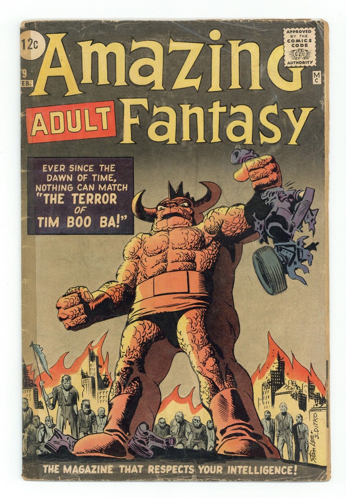 Amazing Adult Fantasy #9 GD- 1.8 1962