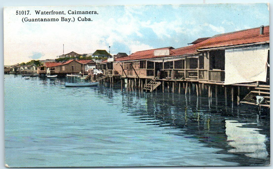 Postcard - Waterfront, Caimanera, (Guatanamo Bay,), Cuba