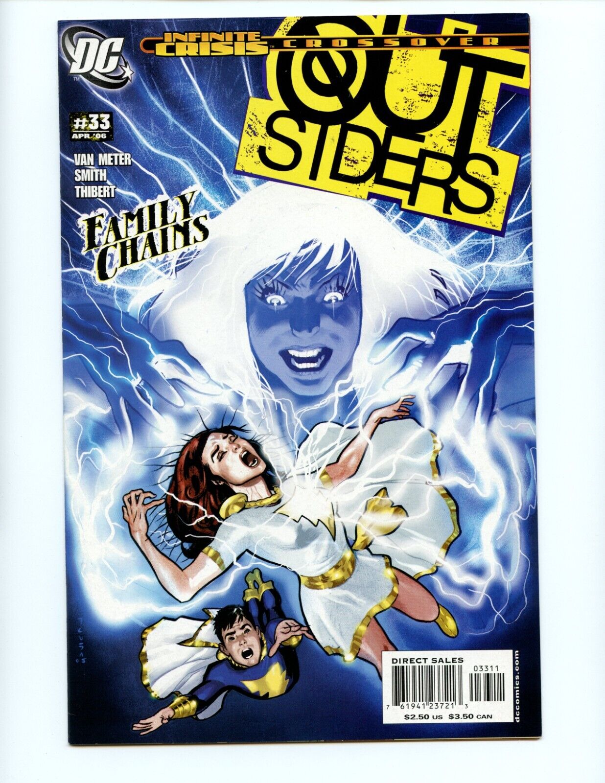 Outsiders #33 Comic Book 2006 VF Jen Van Daniel Acuna DC Family Chains Comics