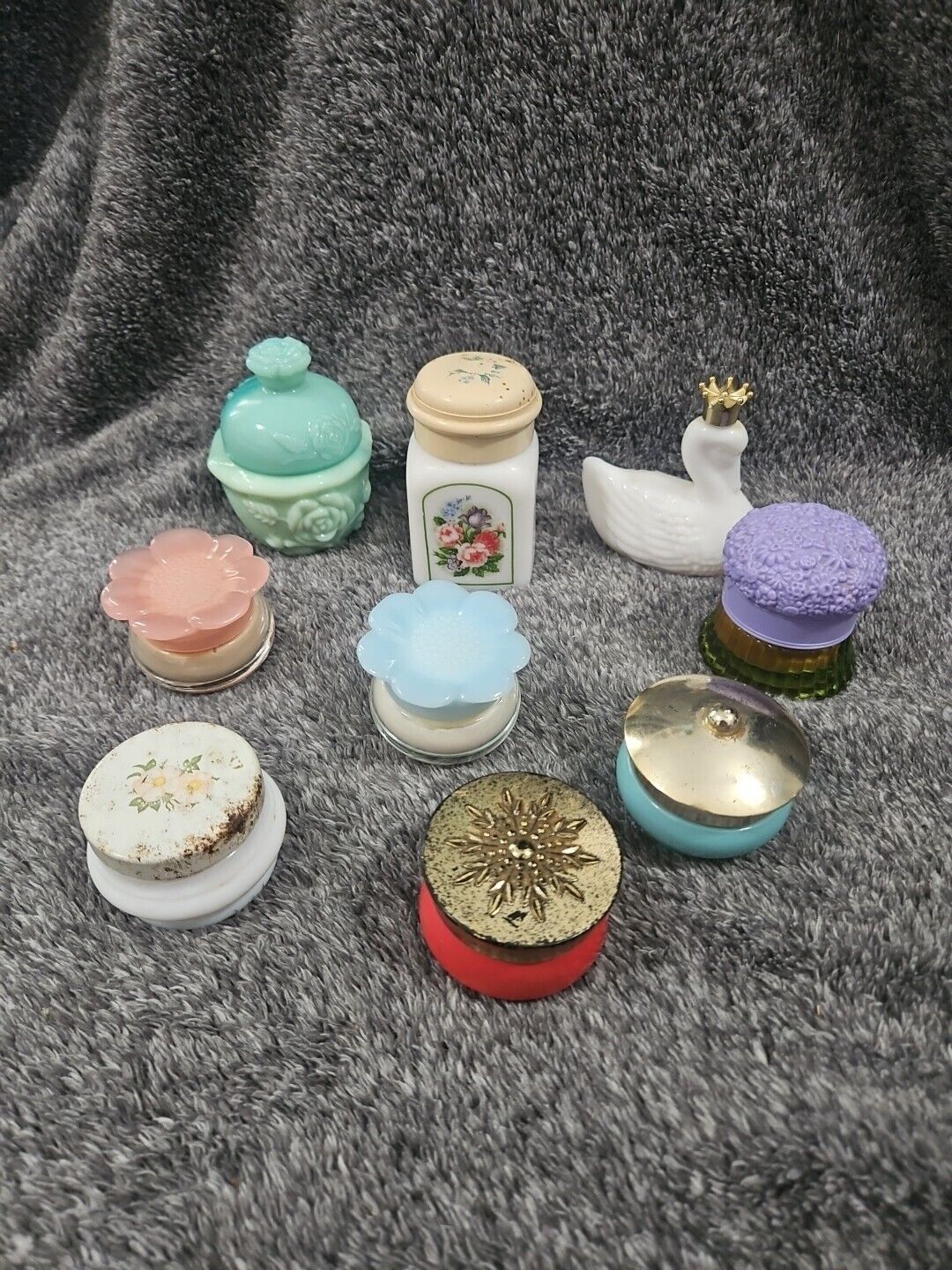 Vintage Avon Beauty Products Containers