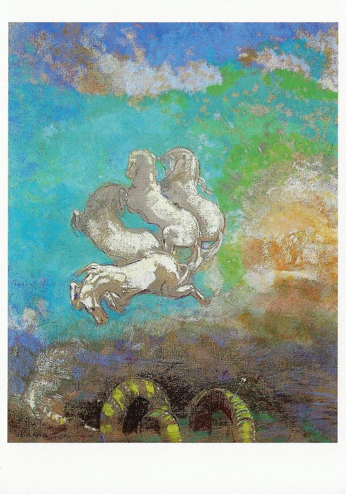 Postcard Odilon Redon \