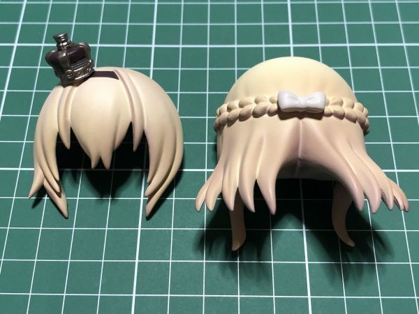 Nendoroid Parts Kantai Collection -Kancolle- Warspite Hair Long Hair/Blonde/Crow