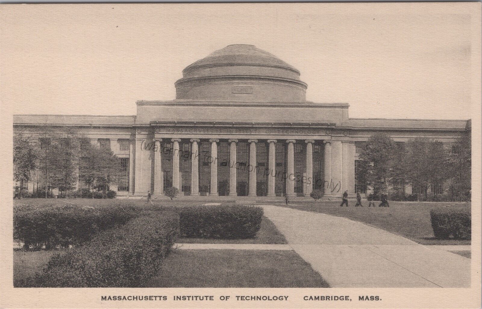 Cambridge, MA: Massachusetts Institute of Technology, MIT - Vintage Postcard