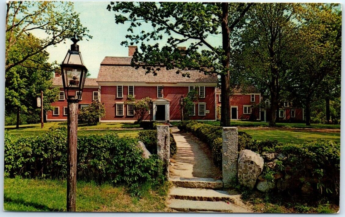 Postcard - Longfellow's Wayside Inn, Sudbury, Massachusetts, USA