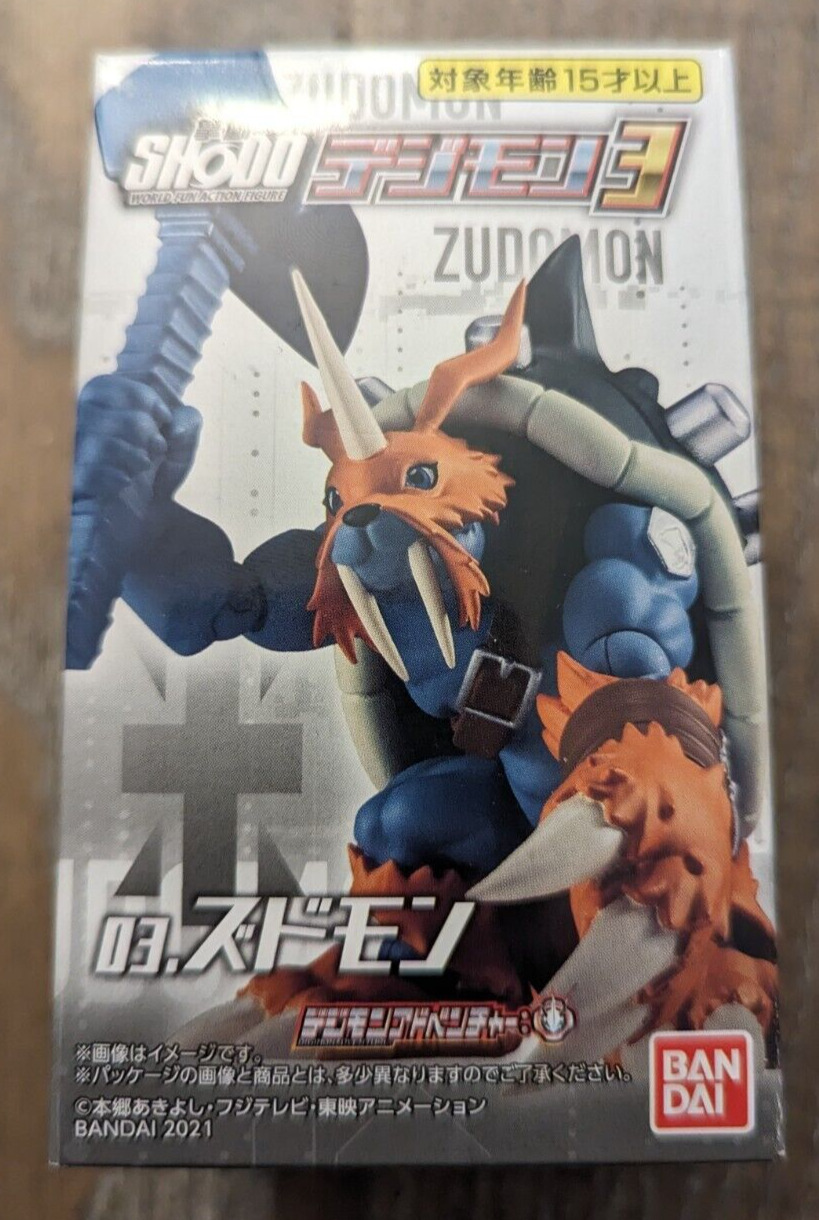 Bandai Shodo Digimon Adventure Zudomon Figure