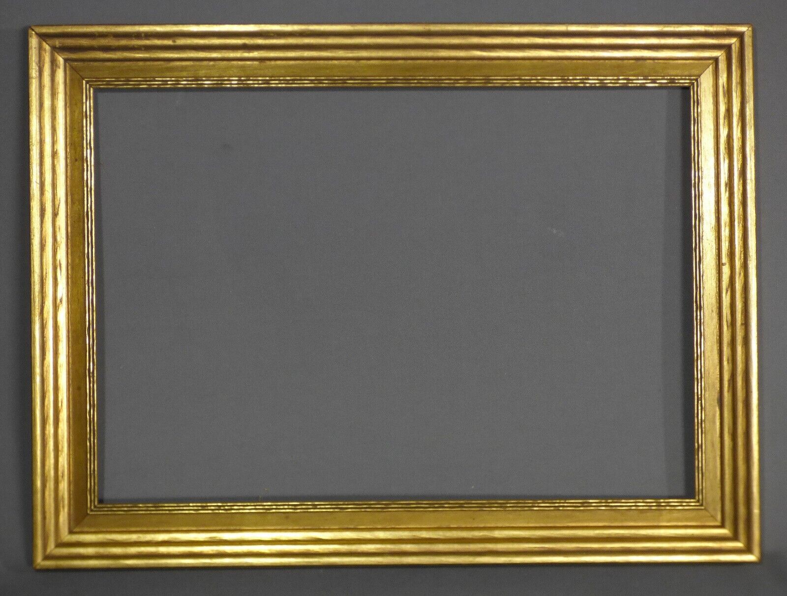 ANTIQUE FITs 14”x20”  GOLD GILT AMERICAN VICTORIAN PICTURE FRAME