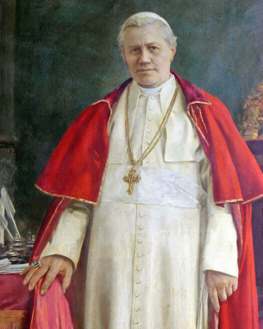 Roman Catholic POPE ST. PIUS X Glossy 8x10 Photo Church Print Painting Poster