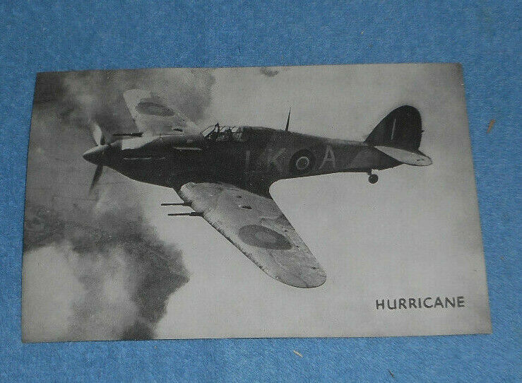 Vintage Photo Print Hawker Hurricane WWII British Fighter Aircraft In Flight