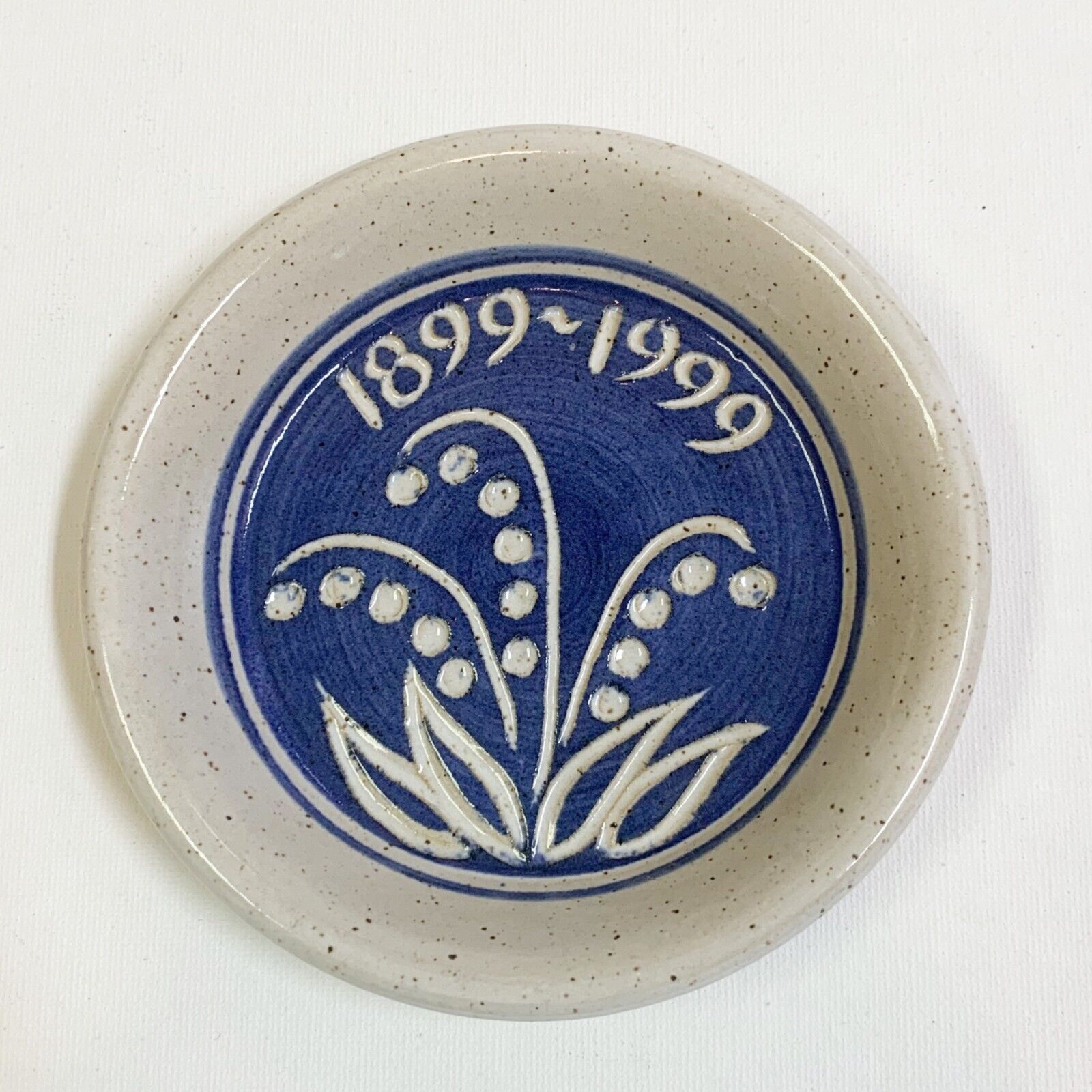 Vintage Gideons Intl Nashville TN 1899-1999 Commemorative Ceramic Dish