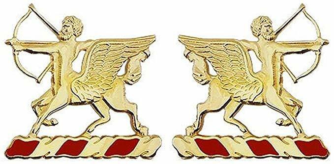 6th Field Artillery US Army Unit Crest Pair
