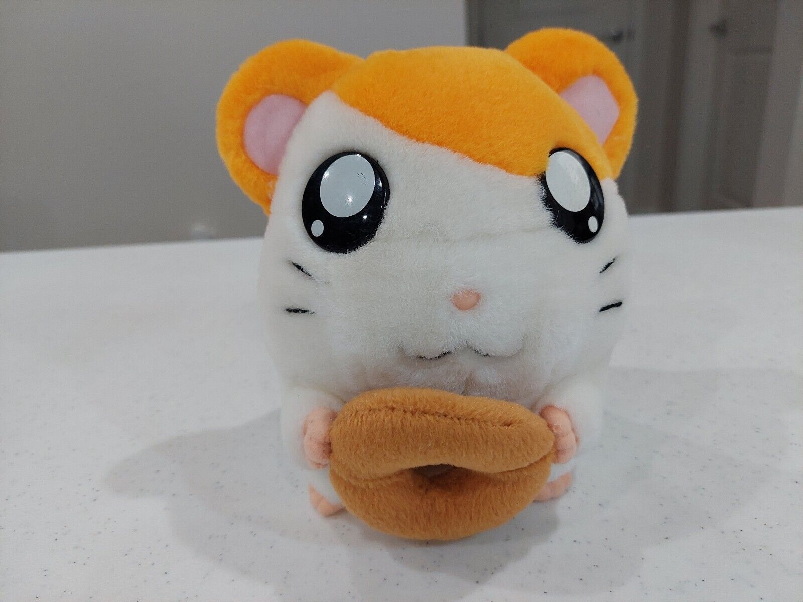 RARE Hamtaro Japanese Import Plush Toy Hamster Hamutaro Kids Cartoon Donut