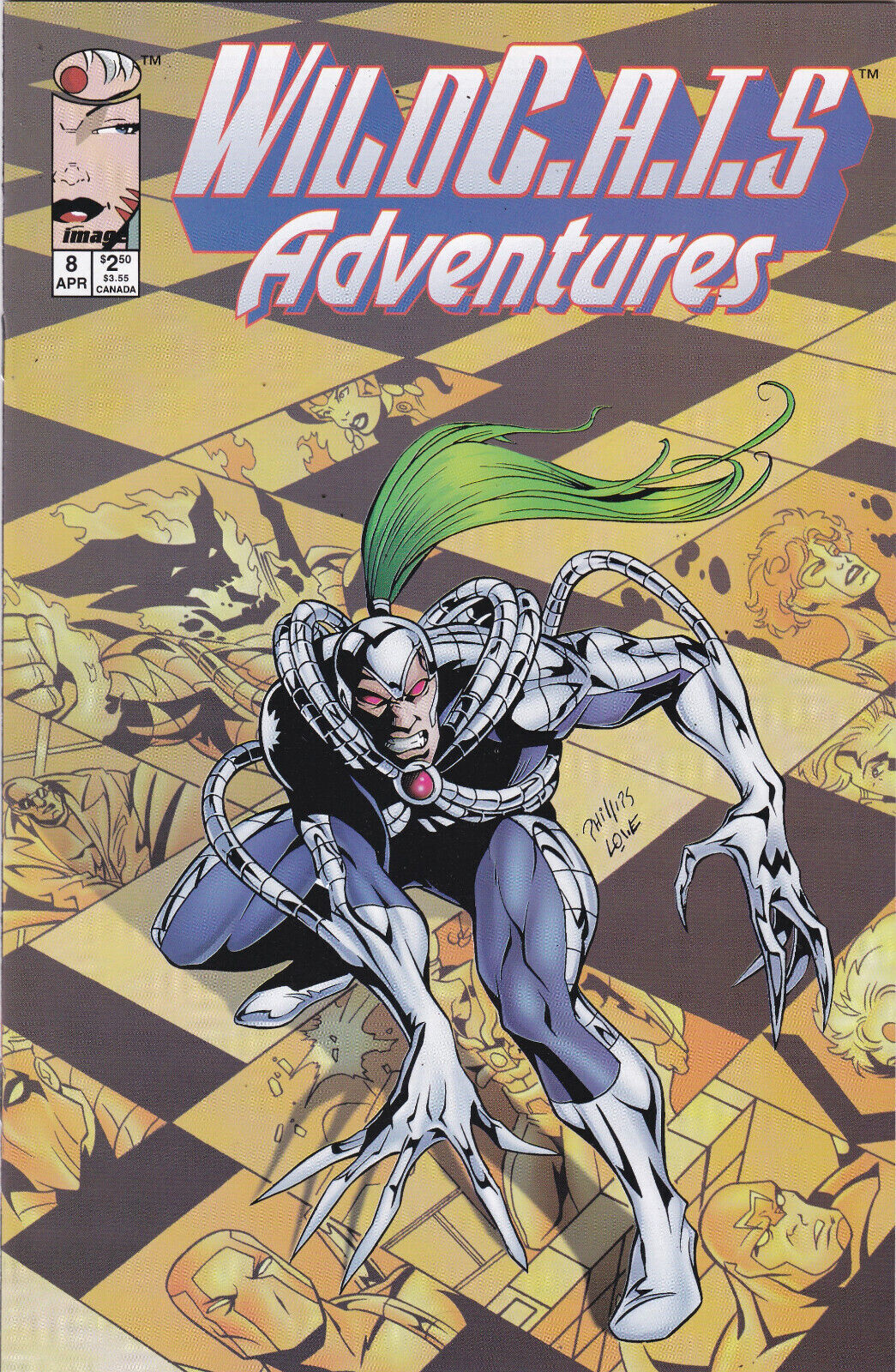 WildC.A.T.S Adventures  #8 (1994-1995) Image Comics, High Grade
