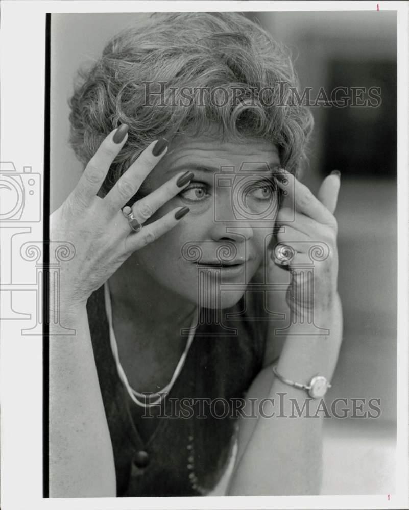 1973 Press Photo Actress Polly Bergen - hpp16655
