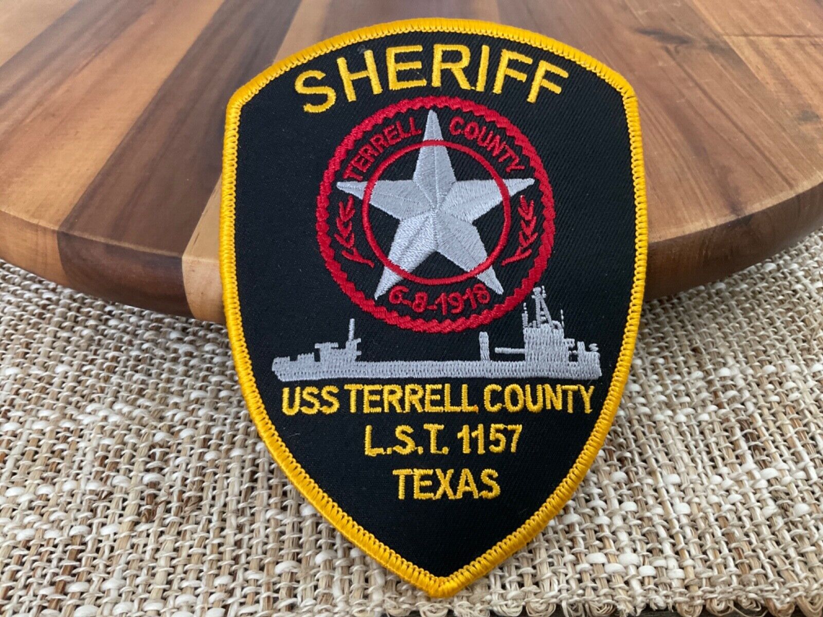 Neat Terrell County Sheriff  State Texas TX
