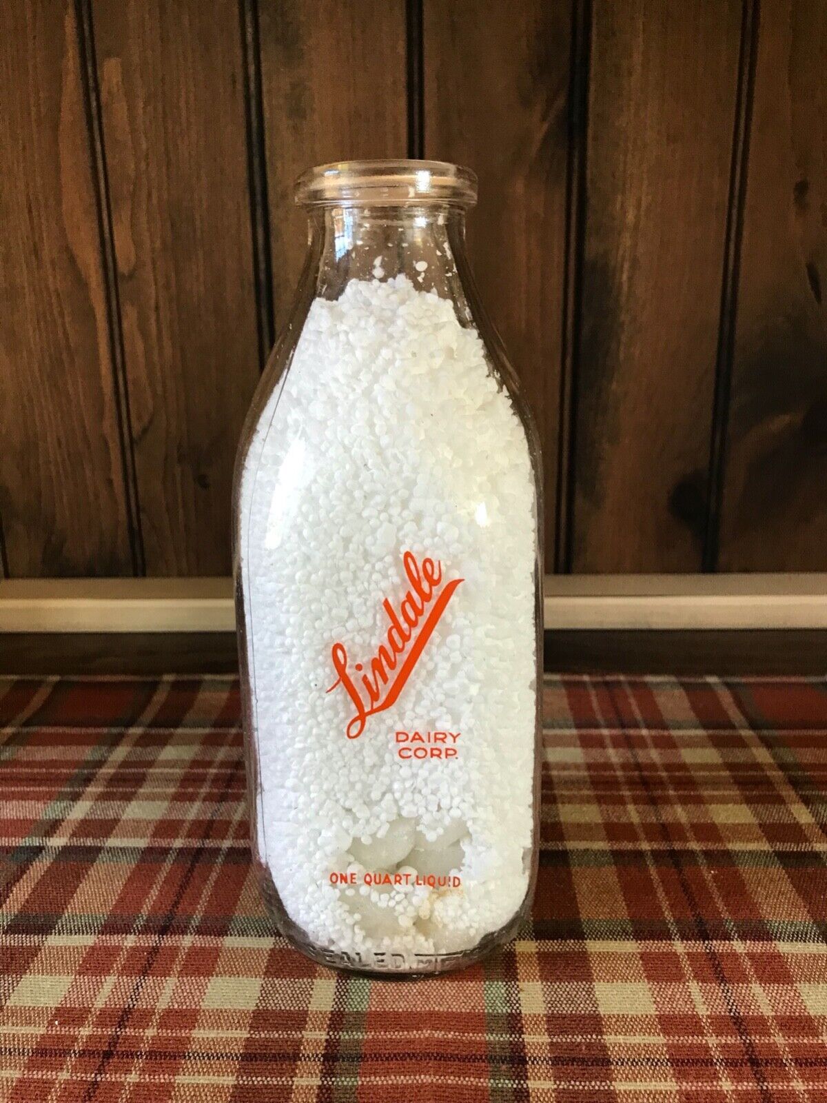 Lindale Dairy Corp Milk Bottle
