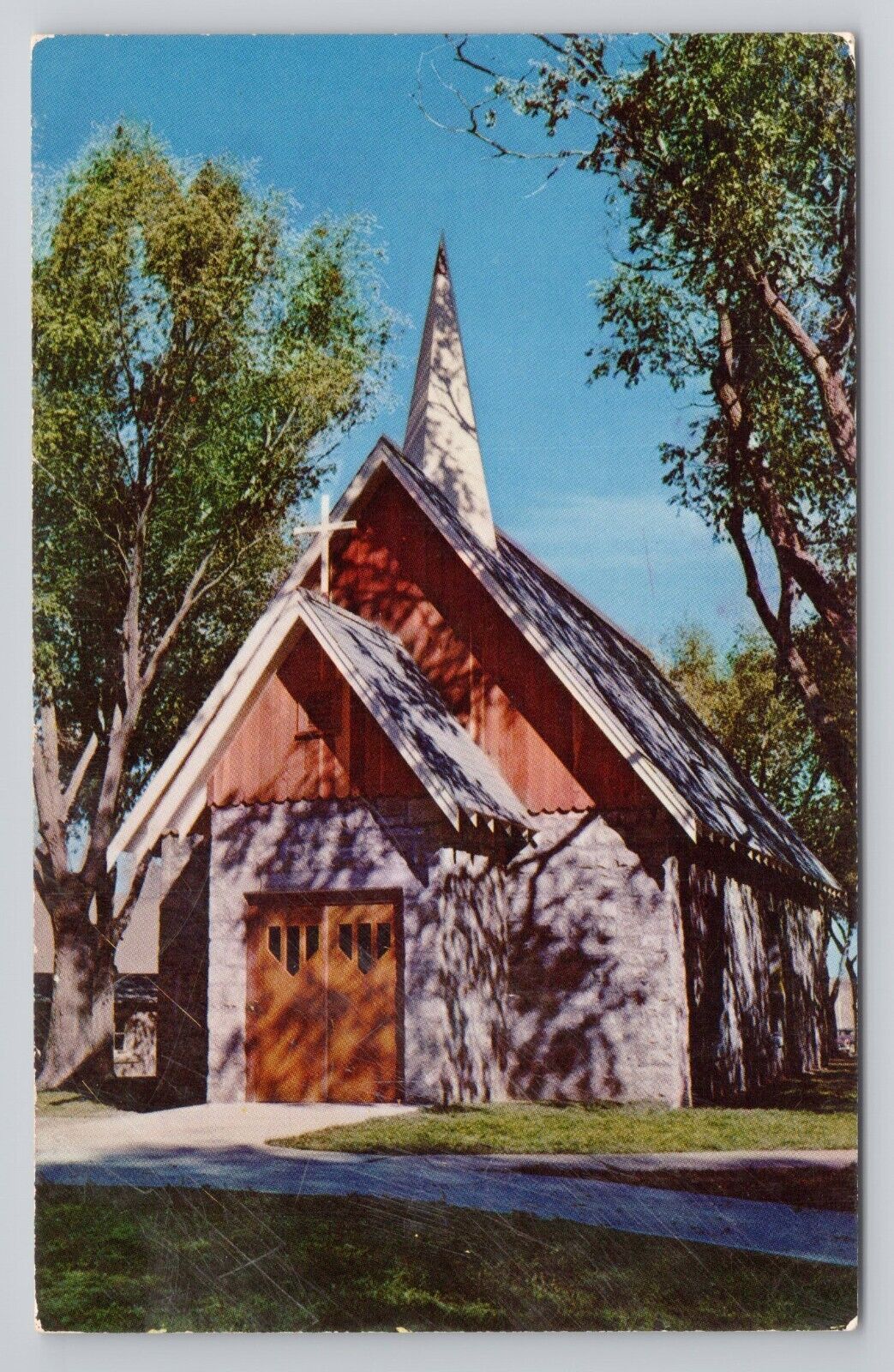 Postcard Kit Carson Chapel Fort Lyon Colorado