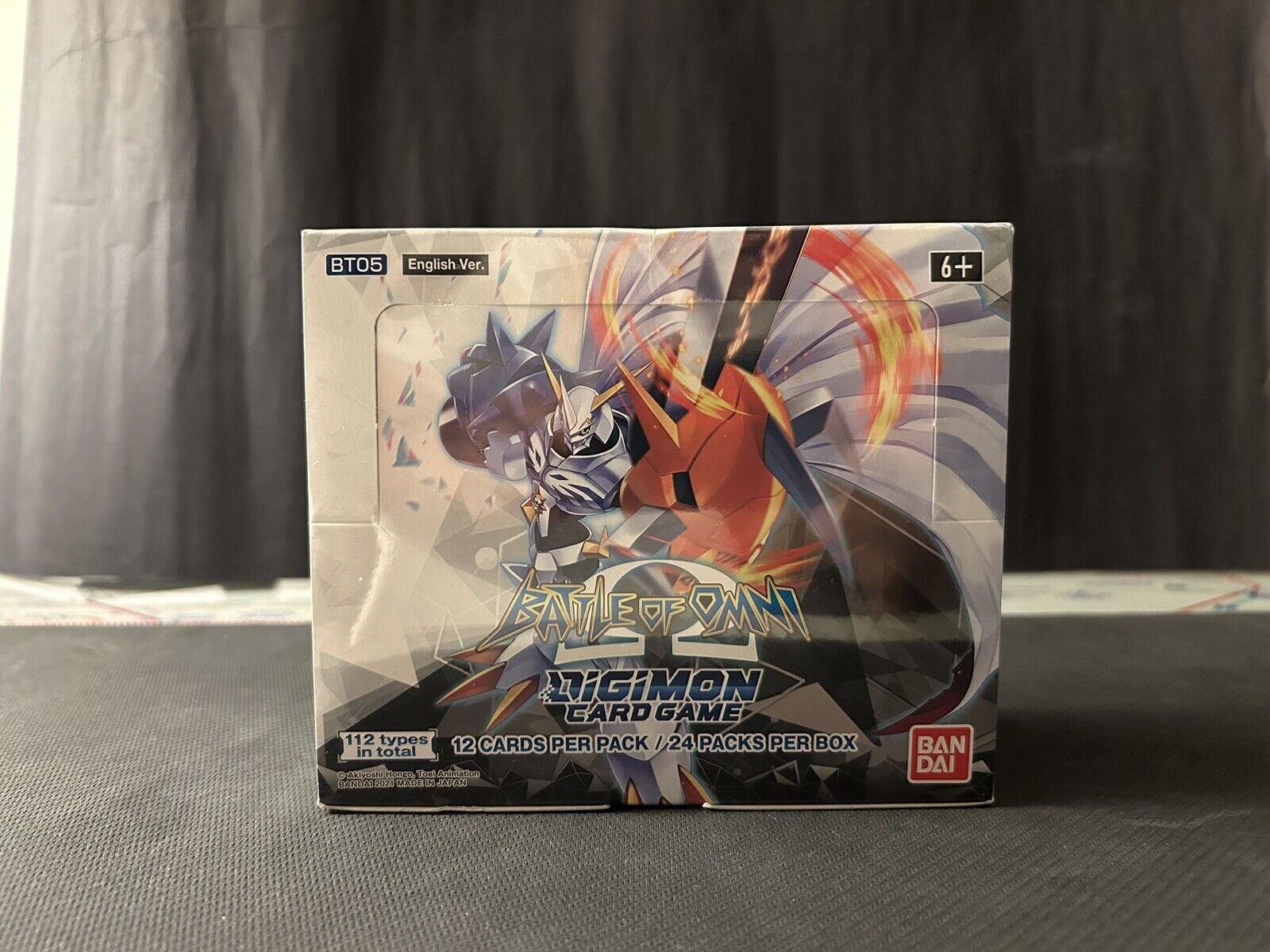 Digimon Card Game Bt5 Battle Of Omni Booster Box Eng - Factory Sealed
