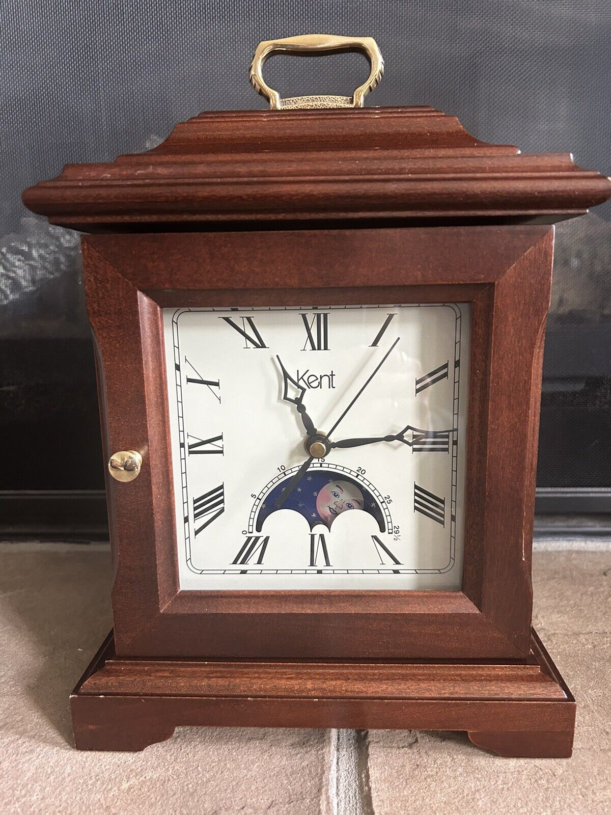 RARE Hershey\'s Kent Mantel Clock- Hidden Jewelry Box 50 Yrs Of Service Gift