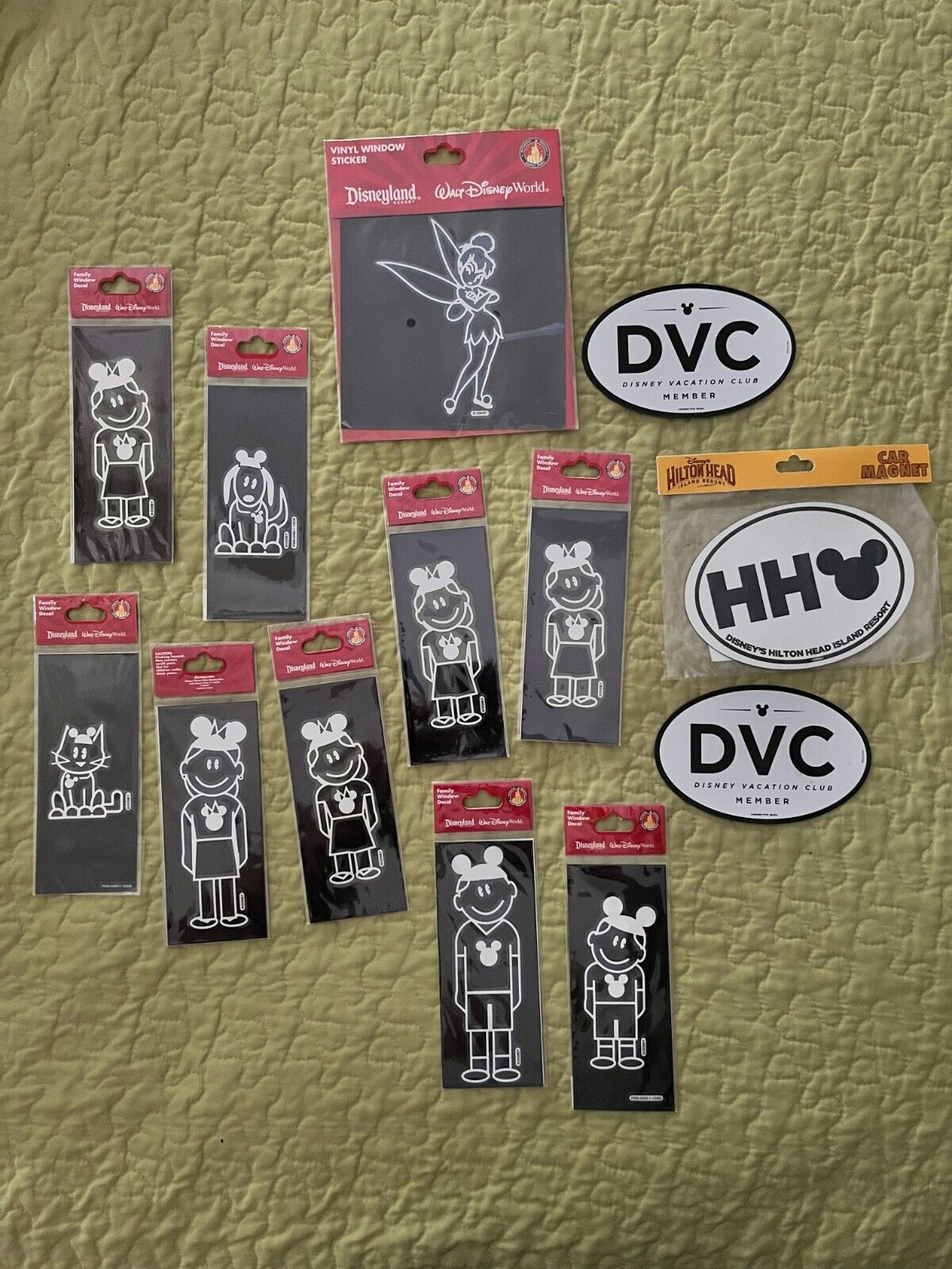 New Disney and DVC car magnets and vinyl stickers