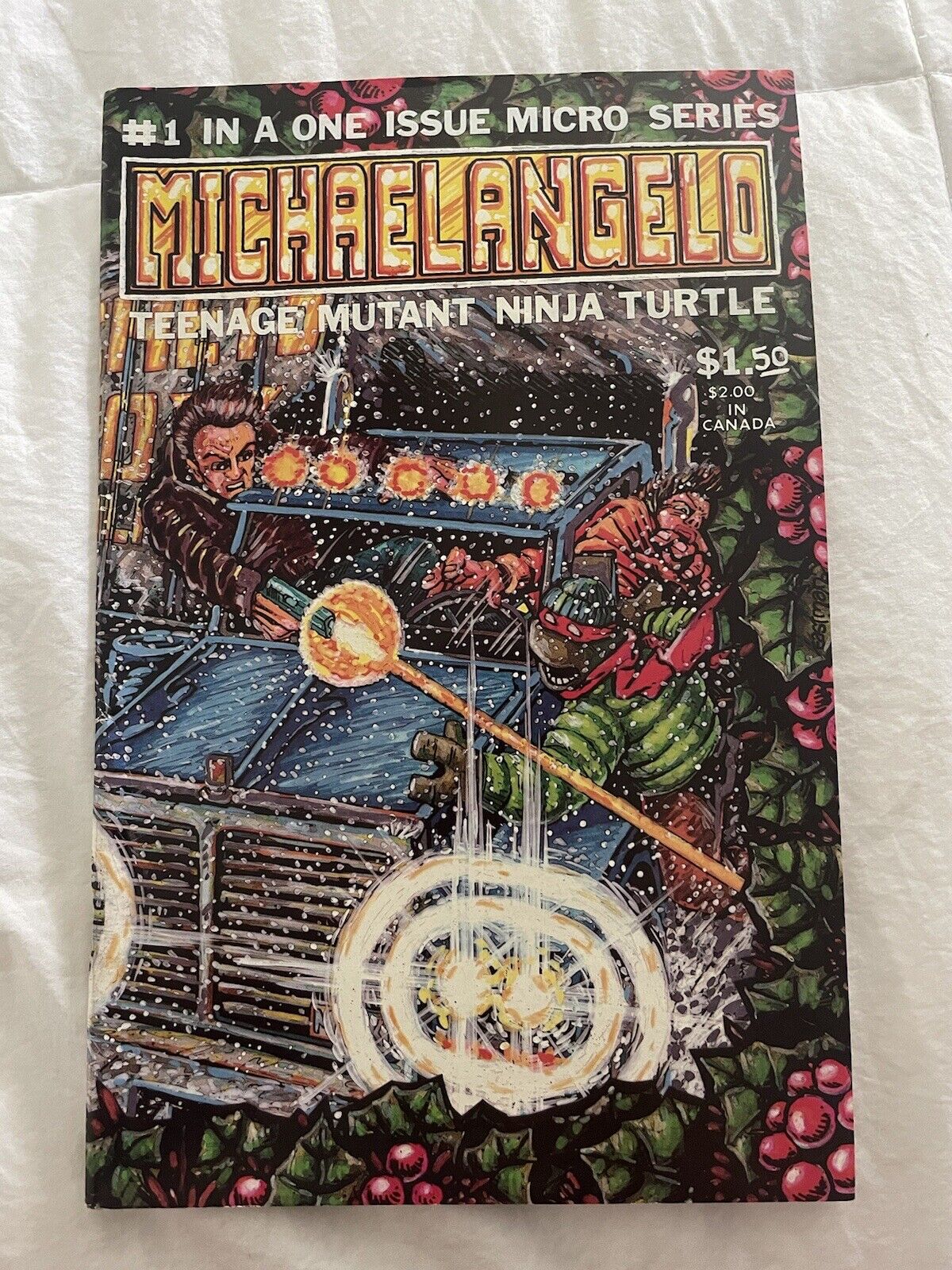 Michaelangelo #1 Teenage Mutant Ninja Turtles 1986 Mirage Very Fine