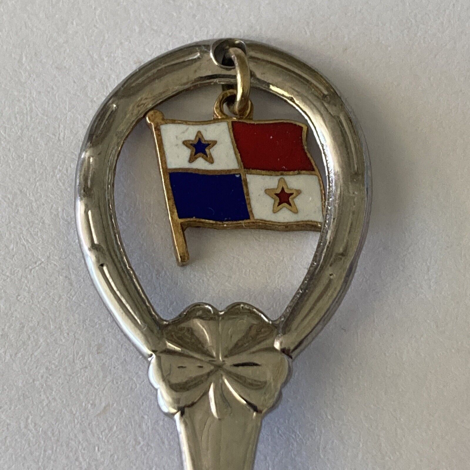 Vintage Souvenir Spoon Collectible Panama