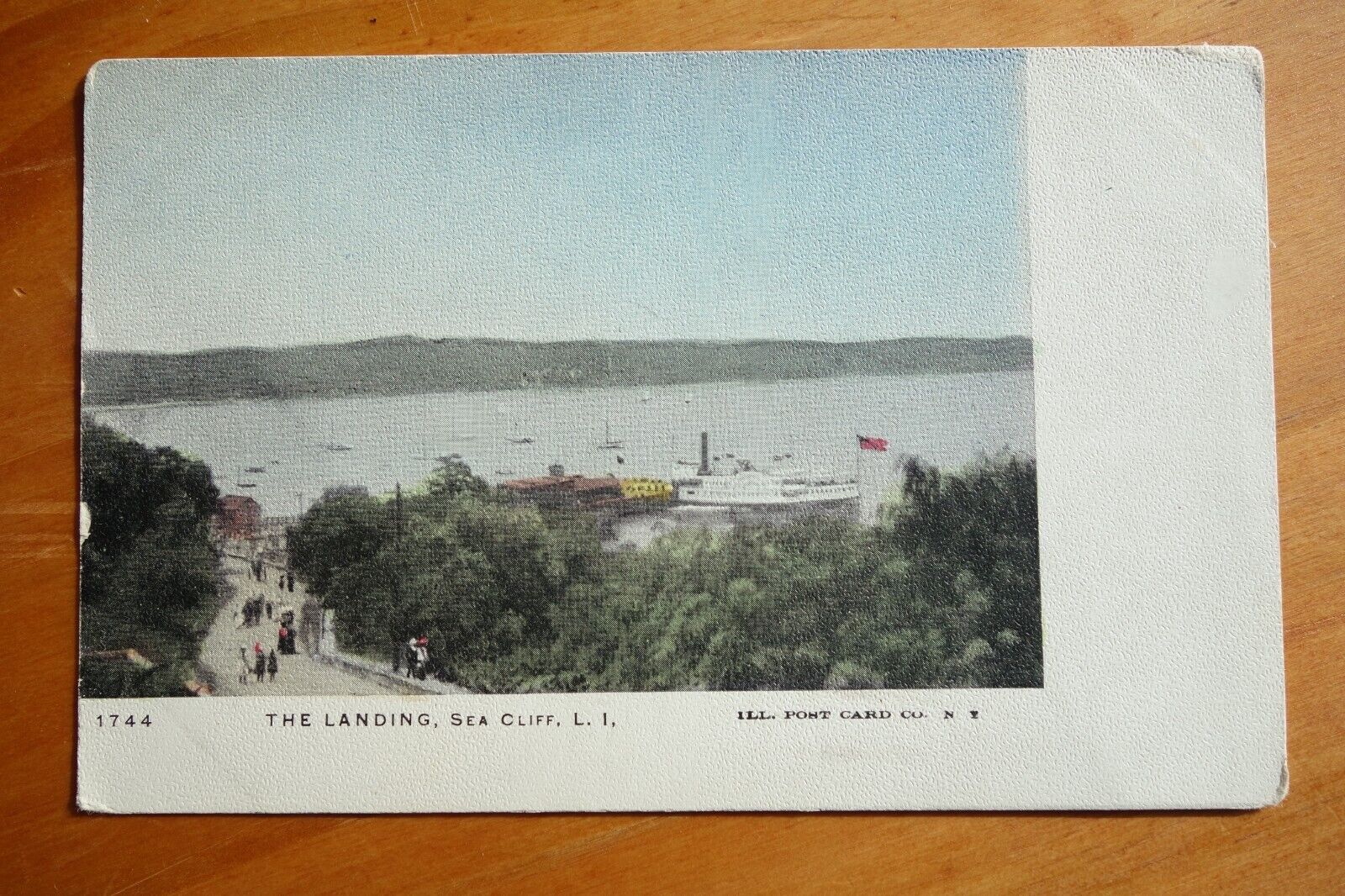 The Landing, Sea Cliff Long Island NY postcard