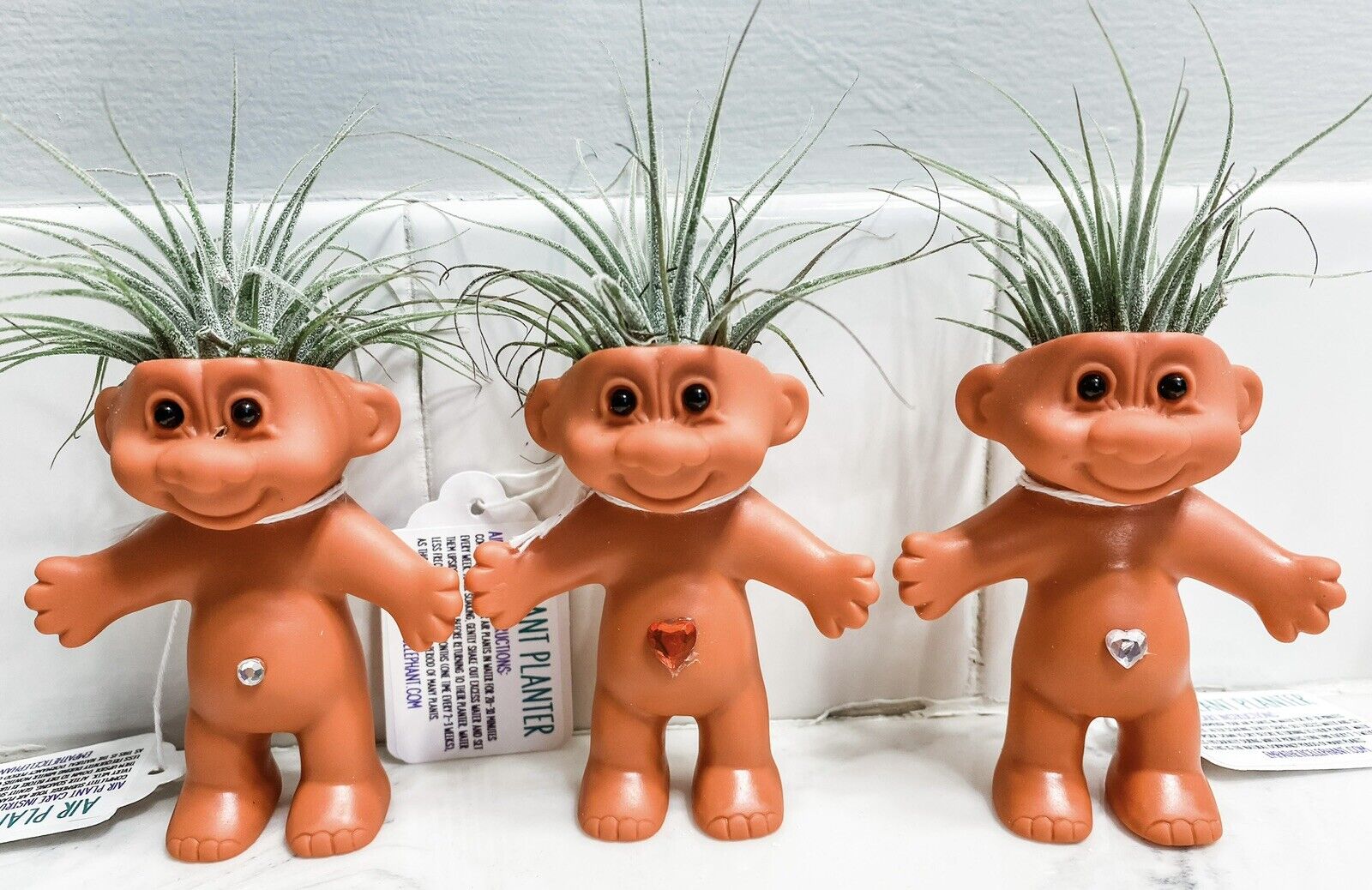 Valentine Troll Planter - Valentine Gift - Troll Doll