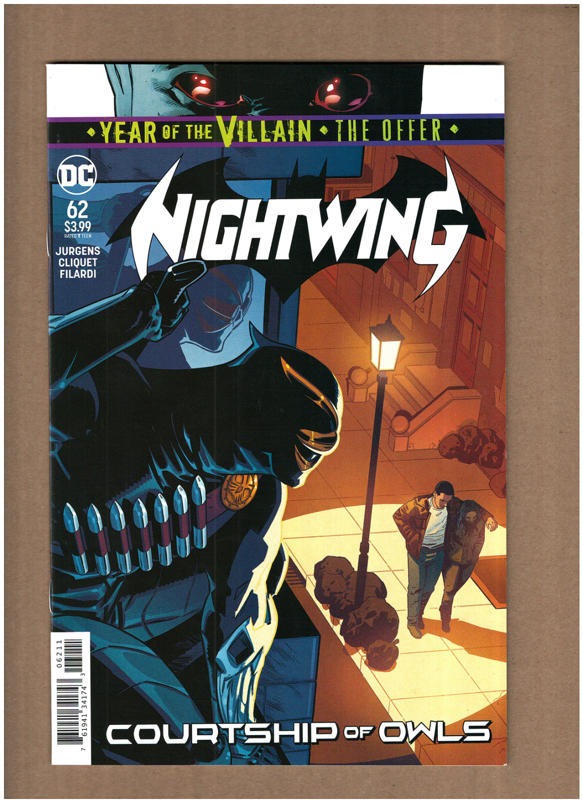 Nightwing #62 DC Comics 2019 Year of the Villain Redondo Variant NM- 9.2