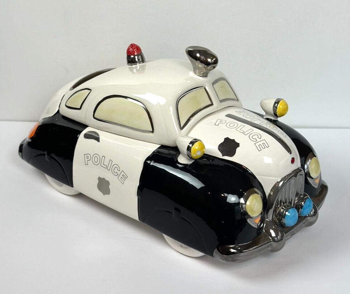 Henry Cavanagh Police Cookie Car Jar By Unique Produx, Inc Police Chief