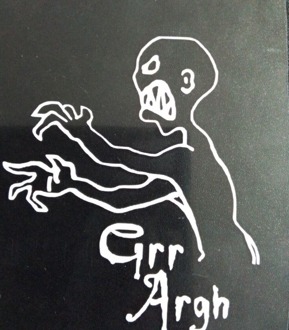 BUFFY the vampire slayer Decal Vinyl Car Window Sticker (( Grr Argh )) 3.5x4