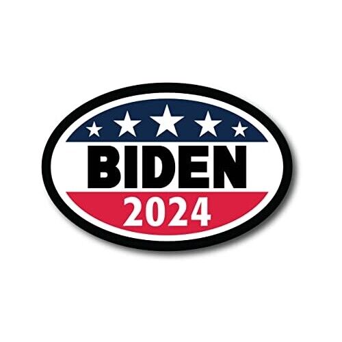 Magnet Me Up Joe Biden POTUS 2024 Democratic Party Magnet Decal, 4x6 Inch