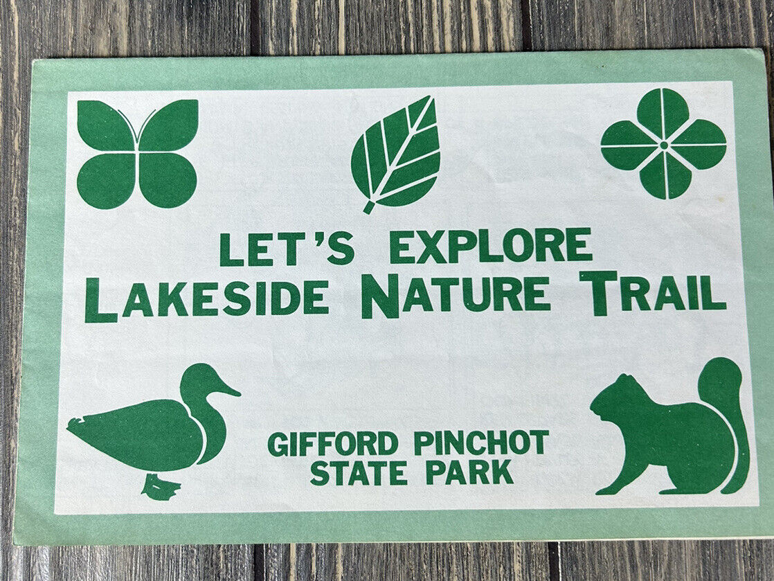 Vintage Let’s Explore Lakeside Nature Trail Gifford Pinchot State Park